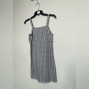 Lilt Black and White Houndstooth Dress~ Girl Size 12~